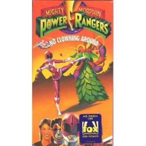 No Clowning Around VHS Mighty Morphin Power Rangers - Picture 4 of 10